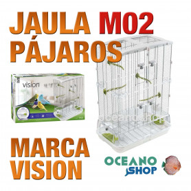 JAULA PAJAROS VISION MODELO M02 61X38X87,5cm VISION MODELO M02 61X38X87,5cm