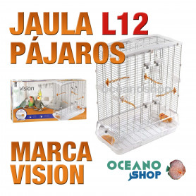 JAULA PAJAROS VISION MODELO L12 75X38X92,5cm  (NINFA) VISION MODELO L12 75X38X92,5cm  (NINFA)