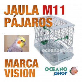 JAULA PAJAROS VISION MODELO M11 61X38X51cm (NINFA) VISION MODELO M11 61X38X51cm (NINFA)