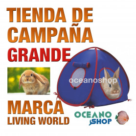 L.W TIENDA CONEJOS Gde. 31x31x31cm L.W TIENDA AZUL Gde.  31x31x31cm