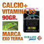 EXO TERRA CALCIO + VITAMINA D3 90g