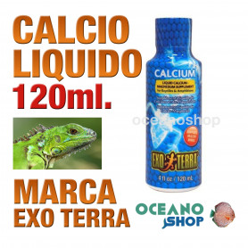 EXO TERRA CALCIUN LIQ - 120 ML EXO TERRA CALCIUN LIQ - 120 ML