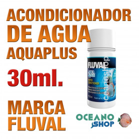 Acondicionador de Agua Aquaplus Fluval - 30ml Acondicionador de Agua Aquaplus Fluval - 30ml
