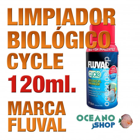 Realzador Biológico Bacterias Fluval (Cycle) - 120ml