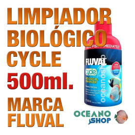 Realzador Biológico Bacterias Fluval (Cycle) - 500ml Realzador Biológico Bacterias Fluval (Cycle) - 500ml