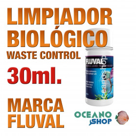 Limpiador Biológico Fluval (Waste Control) - 30ml Limpiador Biológico Fluval (Waste Control) - 30ml