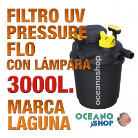 FILTRO PRESSURE FLO UV LAGUNA - 3000lts FILTRO PRESSURE FLO UV LAGUNA - 3000lts