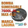 BOMBA MAX FLO SUMERGIBLE LAGUNA - 7600 l/h