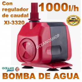 Bomba sumergible de 1000l/h xl-3320 18w bomba xilong xl 3320 1000lh agua acuario sumergible regulable