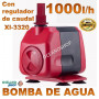 bomba xilong xl 3320 1000lh agua acuario sumergible regulable