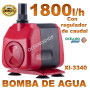 bomba xilong xl 3340 1800lh agua acuario sumergible regulable