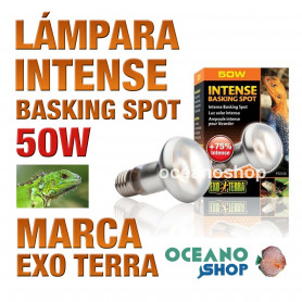 LÁMPARA REPTILES INTENSE BASKING SPOT 50W Exo Terra lámpara-reptiles-intense-basking-spot-50w-exo-terra