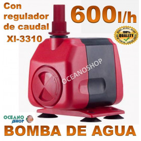 Bomba sumergible de 600l/h xl-3310 bomba xilong xl 3310 600lh agua acuario sumergible regulable