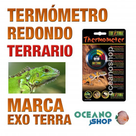 TERMÓMETRO REDONDO TERRARIOS REPTILES Exo Terra termómetro-redondo-terrarios-reptiles-exo-terra