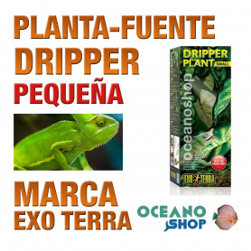 PLANTA FUENTE CAMALEONES DRIPPER PEQUEÑA PARA BEBER Exo Terra planta-fuente-camaleones-dripper-pequeña-para-beber-exo-terra
