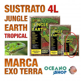 SUSTRATO TROPICAL JUNGLE EARTH PARA REPTILES 4 Litros Exo Terra sustrato-tropical-jungle-earth-para-reptiles-4-litros-exo-terra