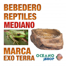 BEBEDERO WATER DISHES PARA REPTILES Y ANFIBIOS Mediano Exo Terra bebedero-water-dishes-para-reptiles-y-anfibios-mediano-exo-terra
