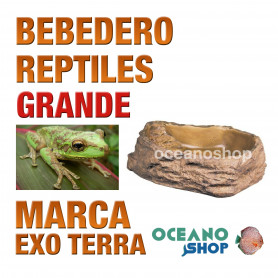 BEBEDERO WATER DISHES PARA REPTILES Y ANFIBIOS Grande Exo Terra bebedero-water-dishes-para-reptiles-y-anfibios-mediano-exo-terra