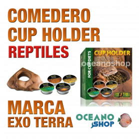 COMEDERO CUP HOLDER PARA REPTILES Exo Terra comedero-cup-holder-para-reptiles-exo-terra