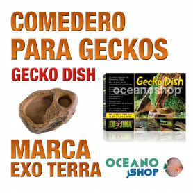 COMEDERO PARA GECKOS GECKO DISH x2 COMPARTIMIENTOS Exo Terra comedero-para-geckos-gecko-dish-x2-compartimientos-exo-terra