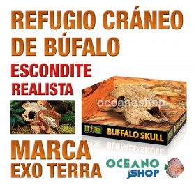 refugio-para-reptiles-búffalo-skull-cráneo-de-búfalo-exo-terra