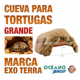 CUEVA PARA TORTUGAS TERRESTRES TORTOISE CAVE Grande Exo Terra cueva-para-tortugas-terrestres-tortoise-cave-grande-exo-terra