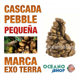 CASCADA DE GUIJARROS PEBBLE PARA REPTILES Y ANFIBIOS Pequeña Exo Terra cascada-de-guijarros-pebble-para-reptiles-y-anfibios-pequeña-exo-terra