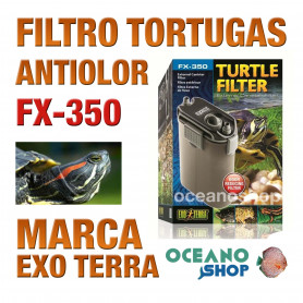 FILTRO PARA TORTUGAS EXTERNO FX 350 ANTIOLORES Exo Terra filtro-para-tortugas-externo-fx-350-antiolores-exo-terra