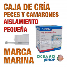 CAJA DE CRÍA O AISLAMIENTO PARA PECES Y CAMARONES Pequeña 0,7L Marina caja-de-cría-o-aislamiento-para-peces-y-camarones-pequeña-07l-marina