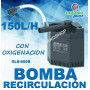 bomba recirculacion glb-600b jeneca esquina acuario 150 l/h