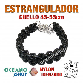 COLLAR ESTRANGULADOR PARA PERROS GRANDES ADIESTRAMIENTO NYLON 45-55cm L6 2239 COLLAR ESTRANGULADOR PARA PERROS GRANDES ADIESTRAMIENTO NYLON 45-55cm L6 2239