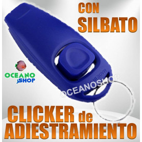 clicker iclicker silbato adiestramiento educativo obediencia perro gato pajaro