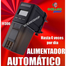 Comedero Alimentador digital automático grande de acuario FF306 alimentador automatico grande eheim ff306 peces acuario escamas granulo