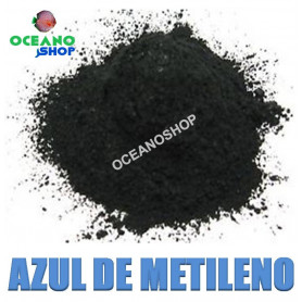 10GR de AZUL DE METILENO 100% ( cloruro de metiltiona ) azul de metileno peces acuario anti hongos parasitos peces disco puestas huevos crias
