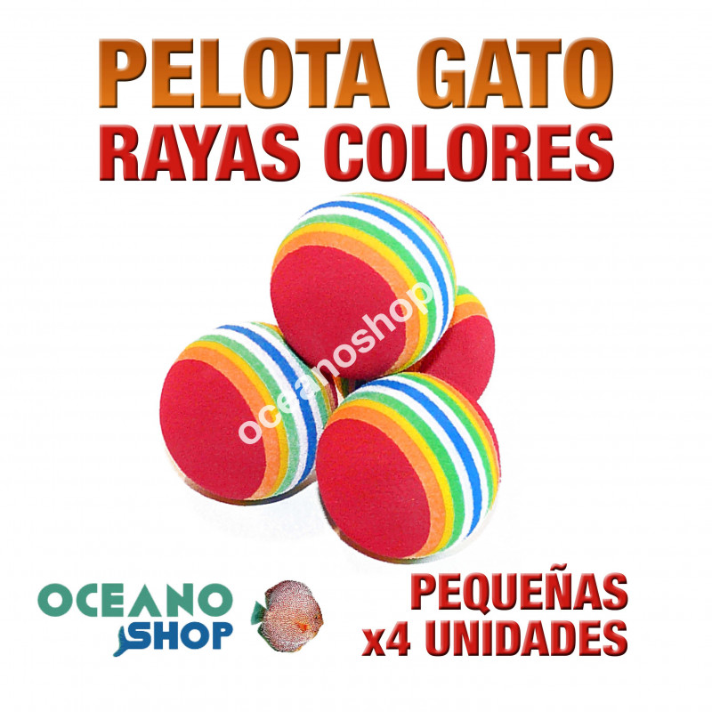 pelotas pequeñas de colores