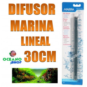 Piedra Difusora Lineal Marina 30 cm difusor piedra lineal marina 30cm acuario oxigeno difusora
