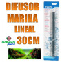 difusor piedra lineal marina 30cm acuario oxigeno difusora