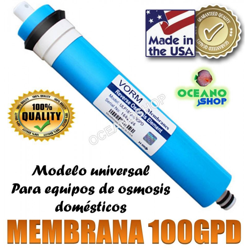 50/75/100 GPD Filtro de Membrana de ósmosis inversa para el hogar Filtro del Sistema de Agua RO 50G HEEPDD Filtro del Sistema de Agua 