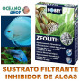 sustrato filtrante con efecto inhibidor antialgas de algas hobby