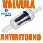 Valvula antiretorno para compresores de aire