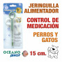 Alimentador jeringuilla perro gato medicación medicamento control