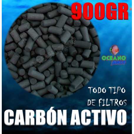 Carbón activo para acuario 900gr
