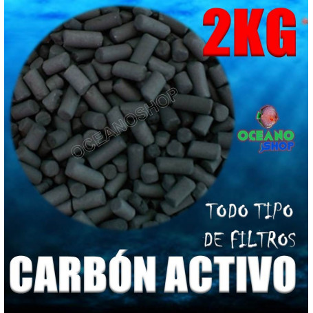Carbón activo para acuario 2kg