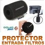 protector filtros entrada esponja foamex alevines antisuccion acuario
