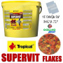 supervit tropical flakes escamas comida peces tropicales acuario barato a granel