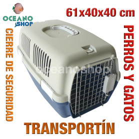 Transportín perros y gatos 61x40x40 cm Transportín perros y gatos 61x40x40 cm