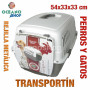 Transportín perros y gatos 54x33x33cm