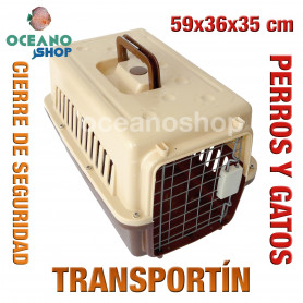 Transportín perro y gato 59x36x35 cm Transportín perro y gato 59x36x35 cm