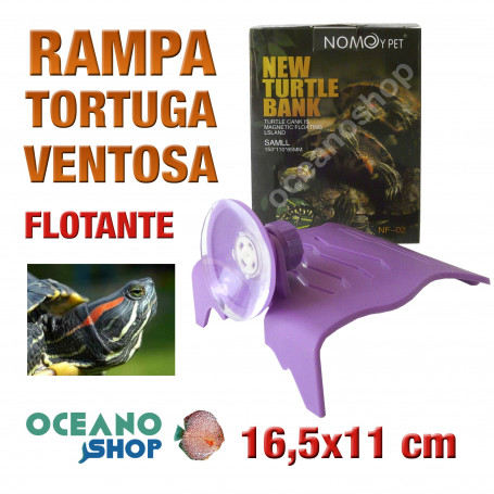 Rampa tortuga con ventosa 16,5x11 cm