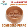 Comedero perro huella light adelgazar 18 cm diámetro